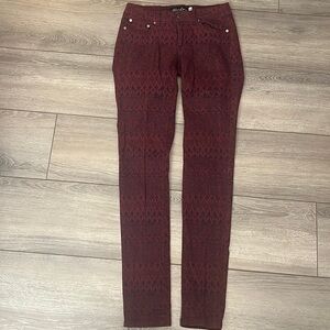 23. XS211 Harlow jeans in red skinny